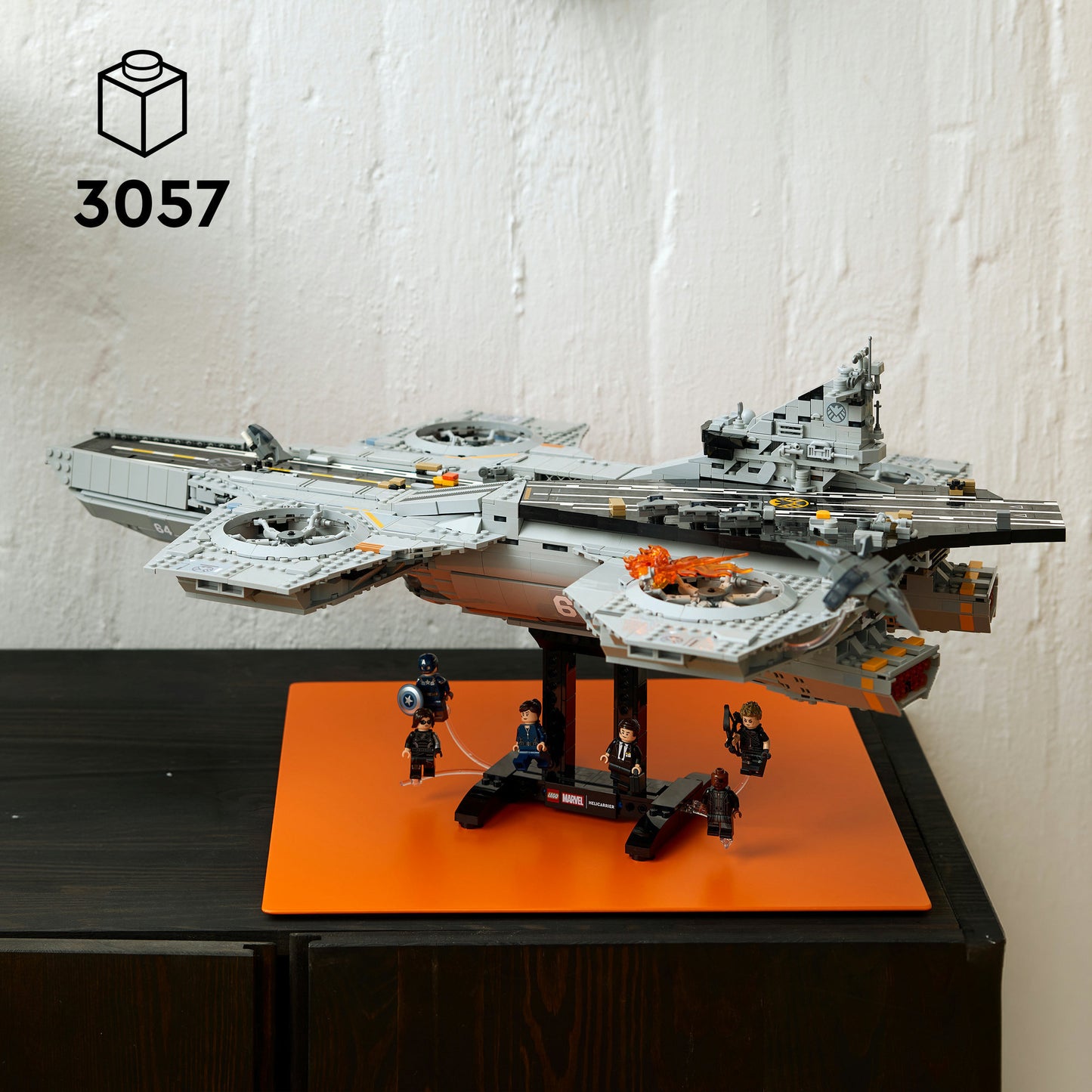 76354 Marvel Super Heroes S.H.I.E.L.D.-Helicarrier, Konstruktionsspielzeug