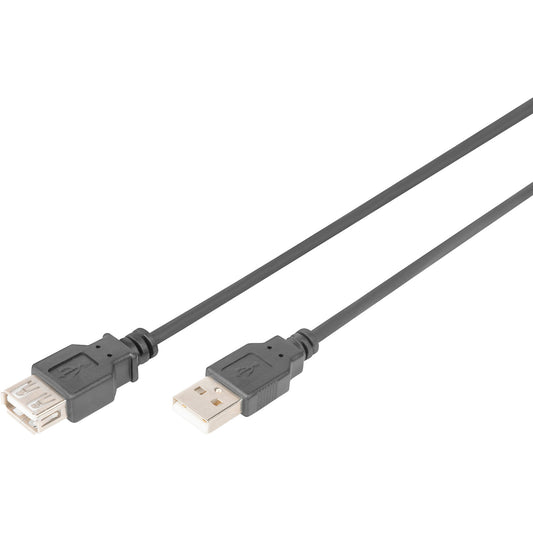 USB 2.0 Verlängerungskabel, USB-A Stecker > USB-A Buchse