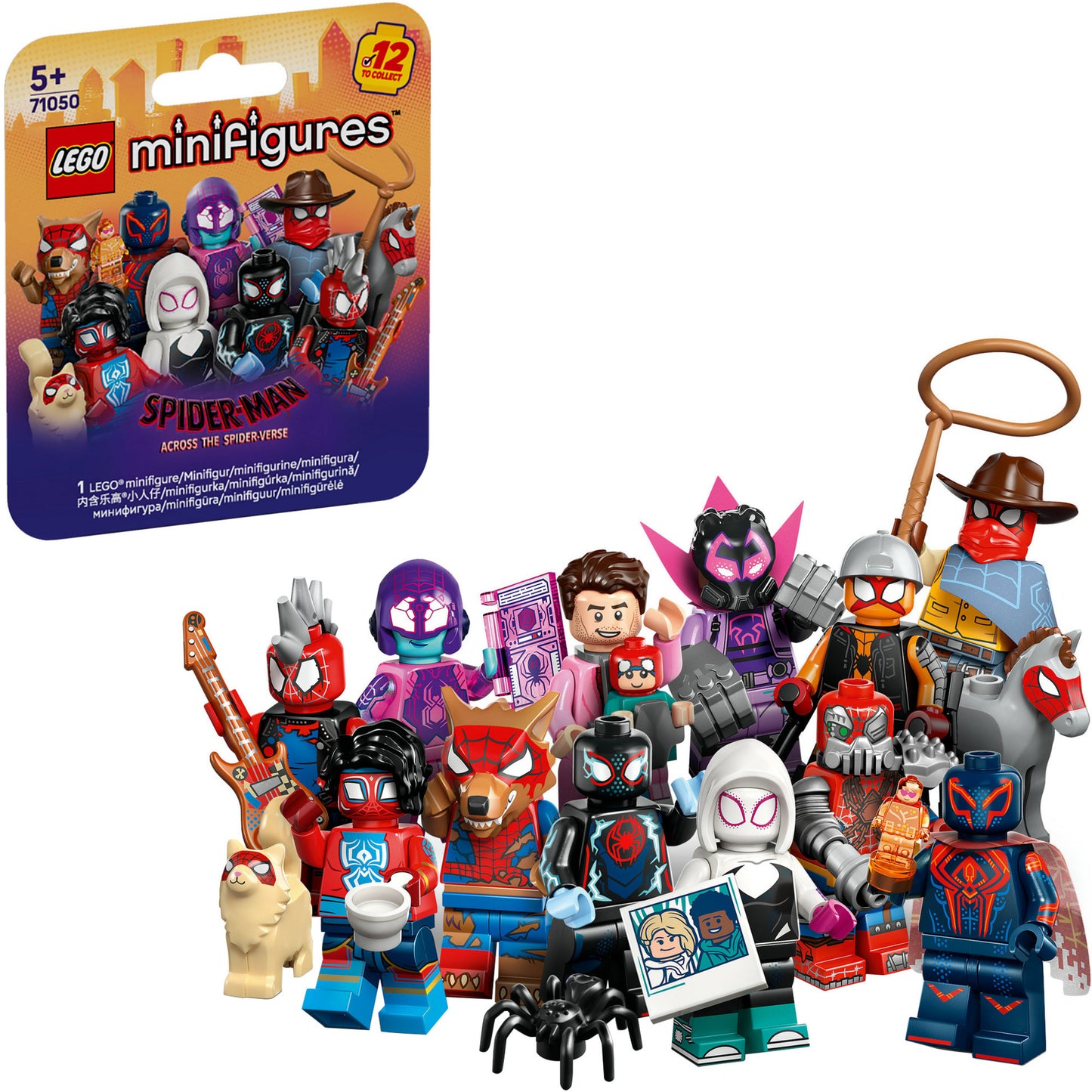 71050 Minifigures Spider Man: Across the Spider-Verse, Konstruktionsspielzeug
