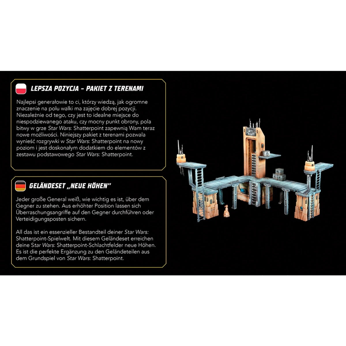 Asmodee Star Wars: Shatterpoint - High Ground Terrain Pack (Erweiterung)