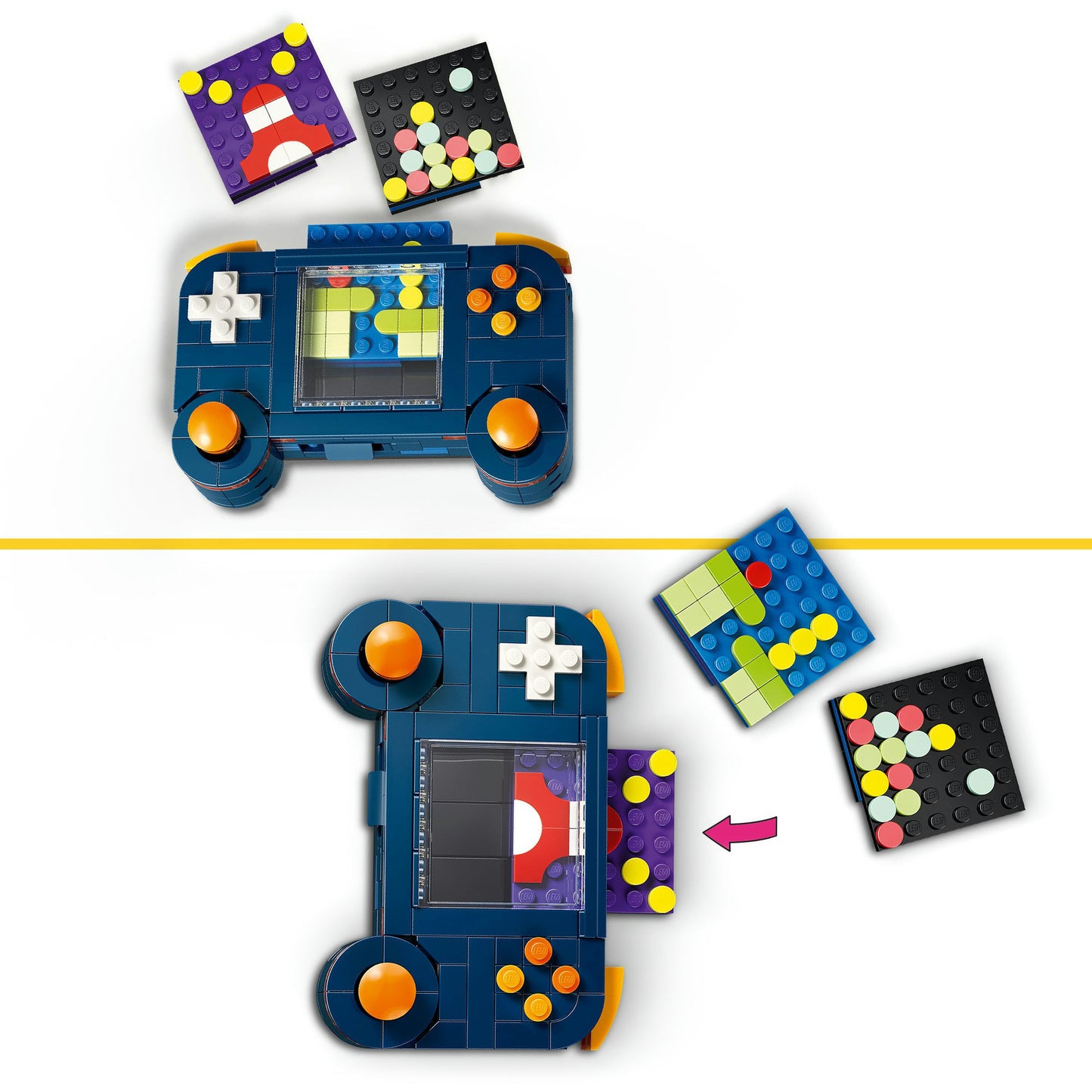31380 Creator 3-in-1 Retro-Spielkonsole, Konstruktionsspielzeug