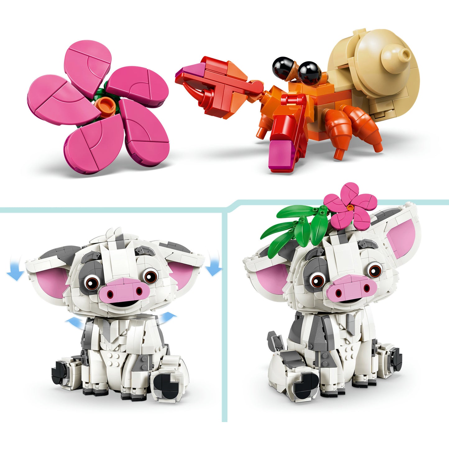 43292 Disney Princess Pua, Konstruktionsspielzeug