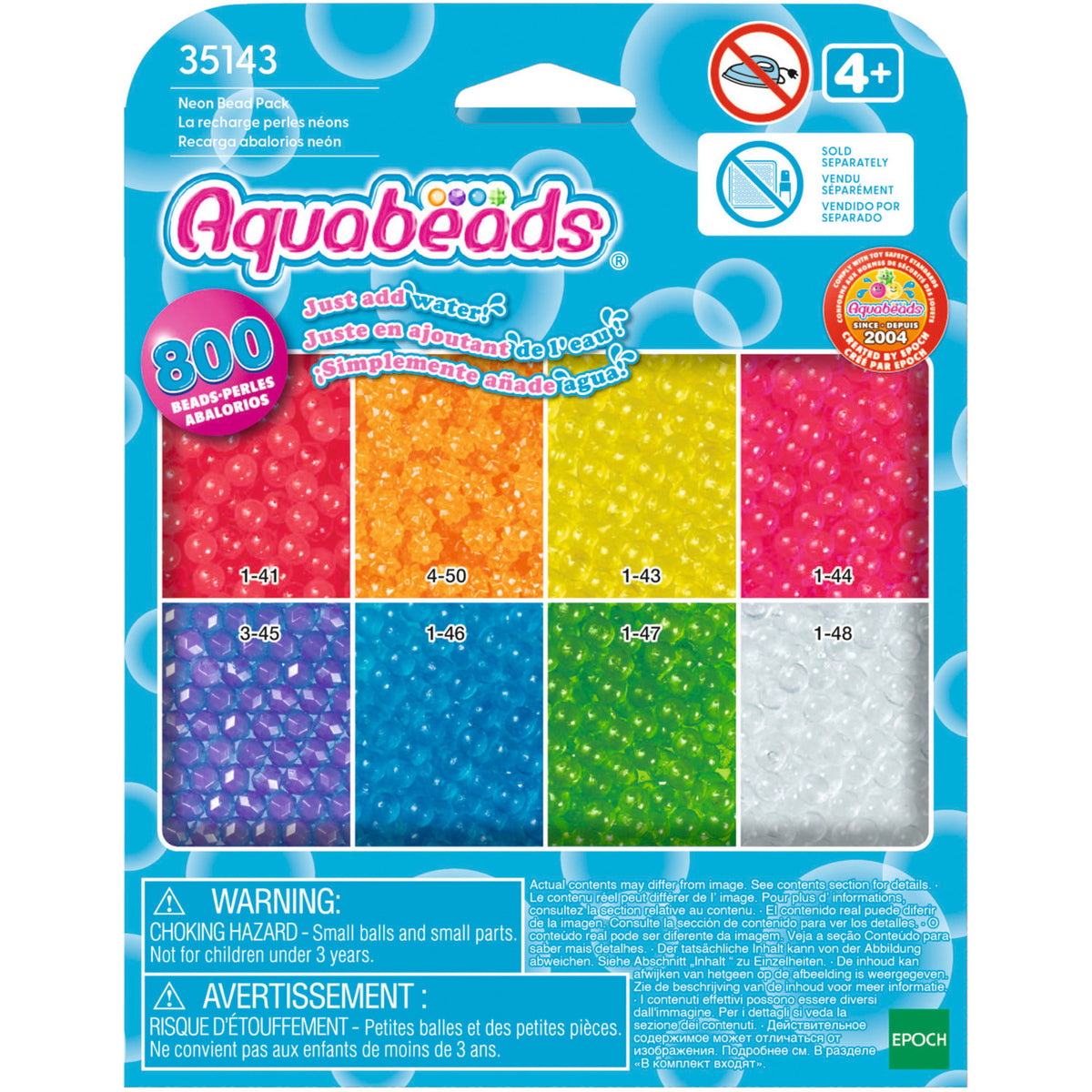 Aquabeads - Neon Perlen, Basteln