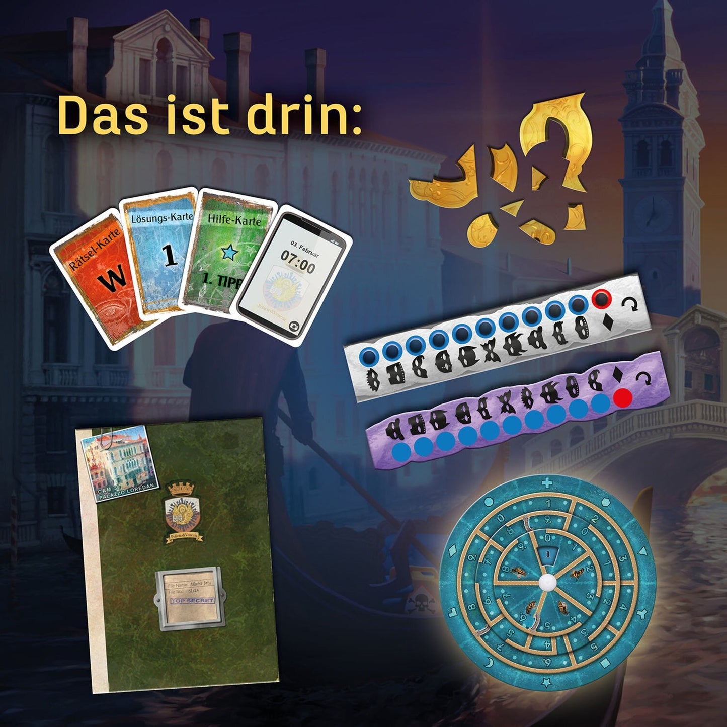 KOSMOS EXIT - Das Spiel: Die Venedig-Verschwörung, Partyspiel