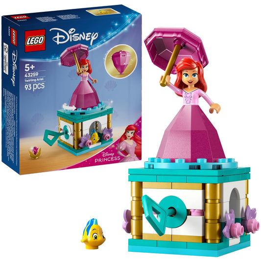 43259 Disney Princess Arielle Spieluhr, Konstruktionsspielzeug