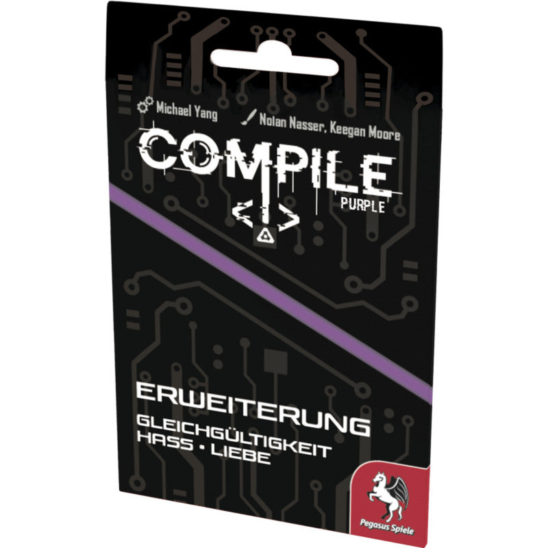 Compile (Purple Edition) Gleichgültigkeit Hass Liebe, Kartenspiel