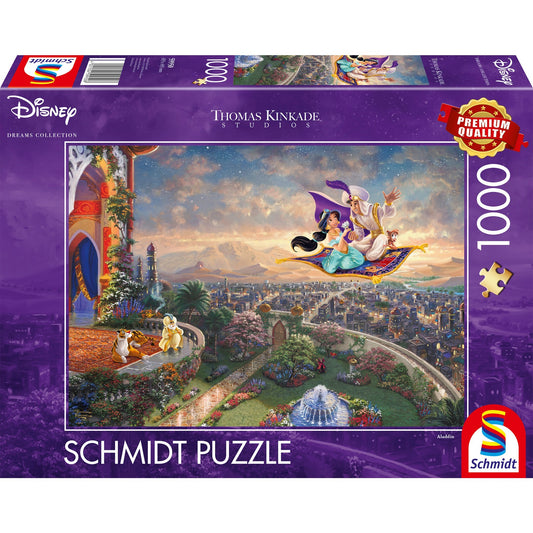 Schmidt Spiele Thomas Kinkade Studios: Disney - Aladdin (1000 Teile)