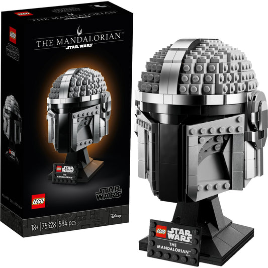 LEGO 75328 Star Wars Mandalorianer Helm, Konstruktionsspielzeug