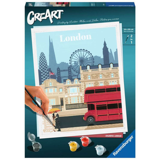 Ravensburger CreArt - Colorful London, Malen