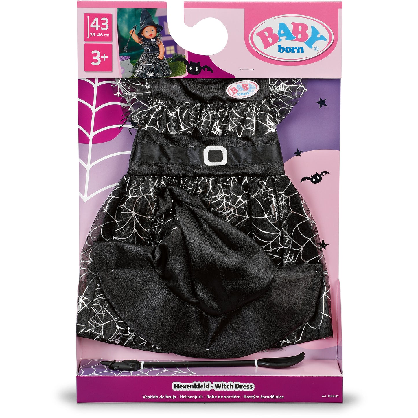 BABY born Hexenkleid 43cm, Puppenzubehör