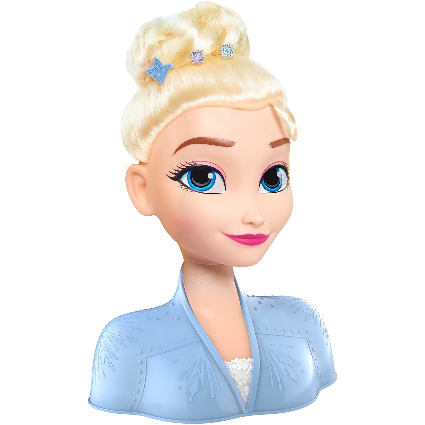Disney Frozen 2 Basic Elsa Styling Head, Schmink- und Frisierkopf