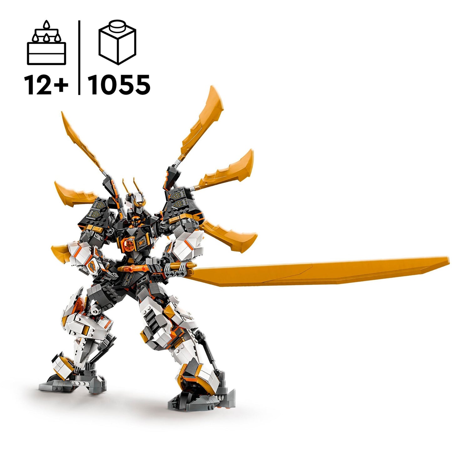 LEGO 71821 Ninjago Coles Titandrachen-Mech, Konstruktionsspielzeug