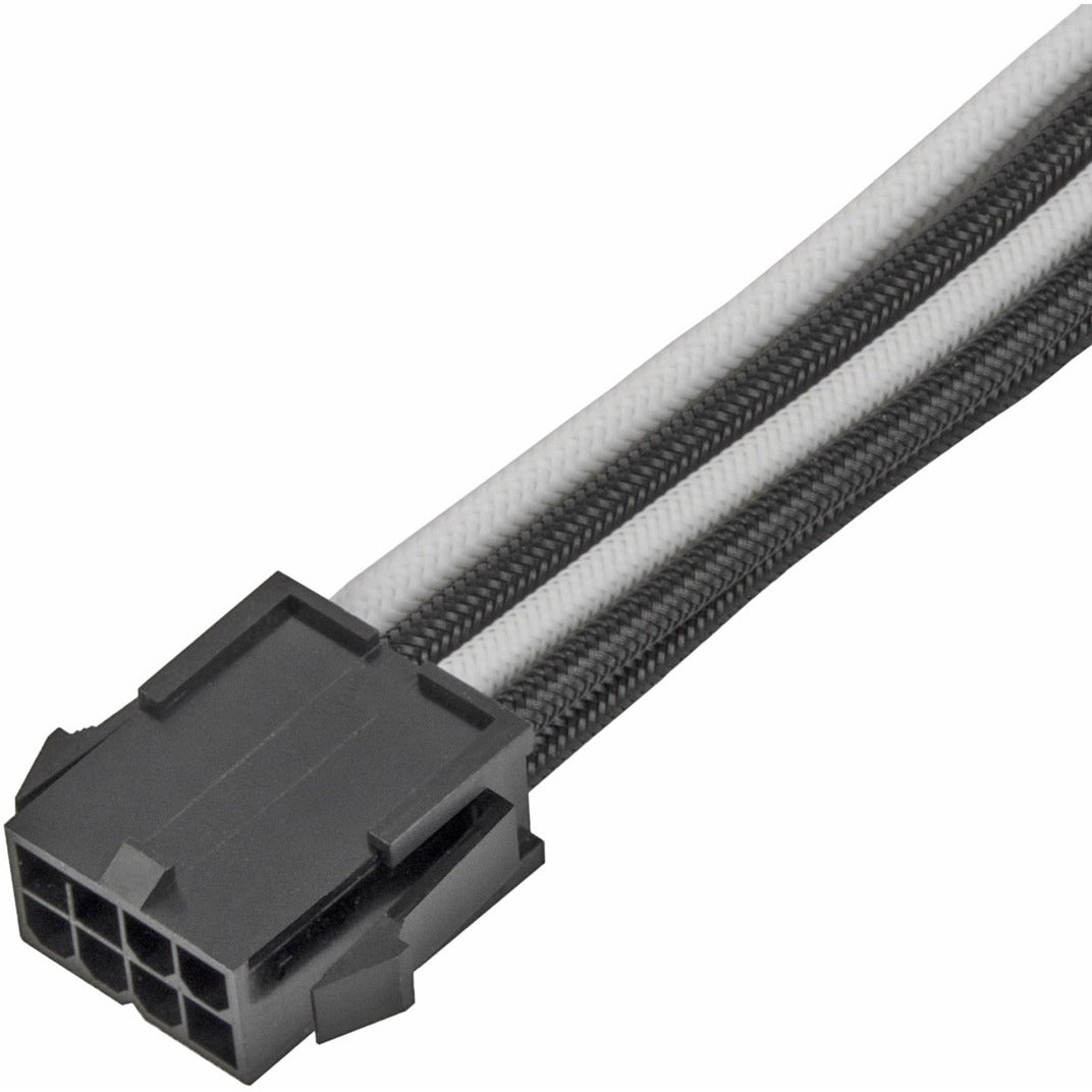 Silverstone Technology PCIe Verlängerungskabel SST-PP07E-PCIBW (schwarz/weiss, 30cm)