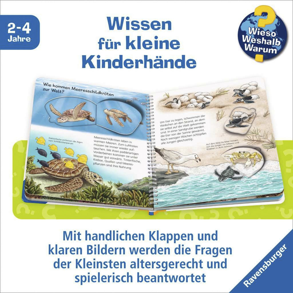 Wieso? Weshalb? Warum? junior Band 57 - Tiere im Meer, Lernbuch
