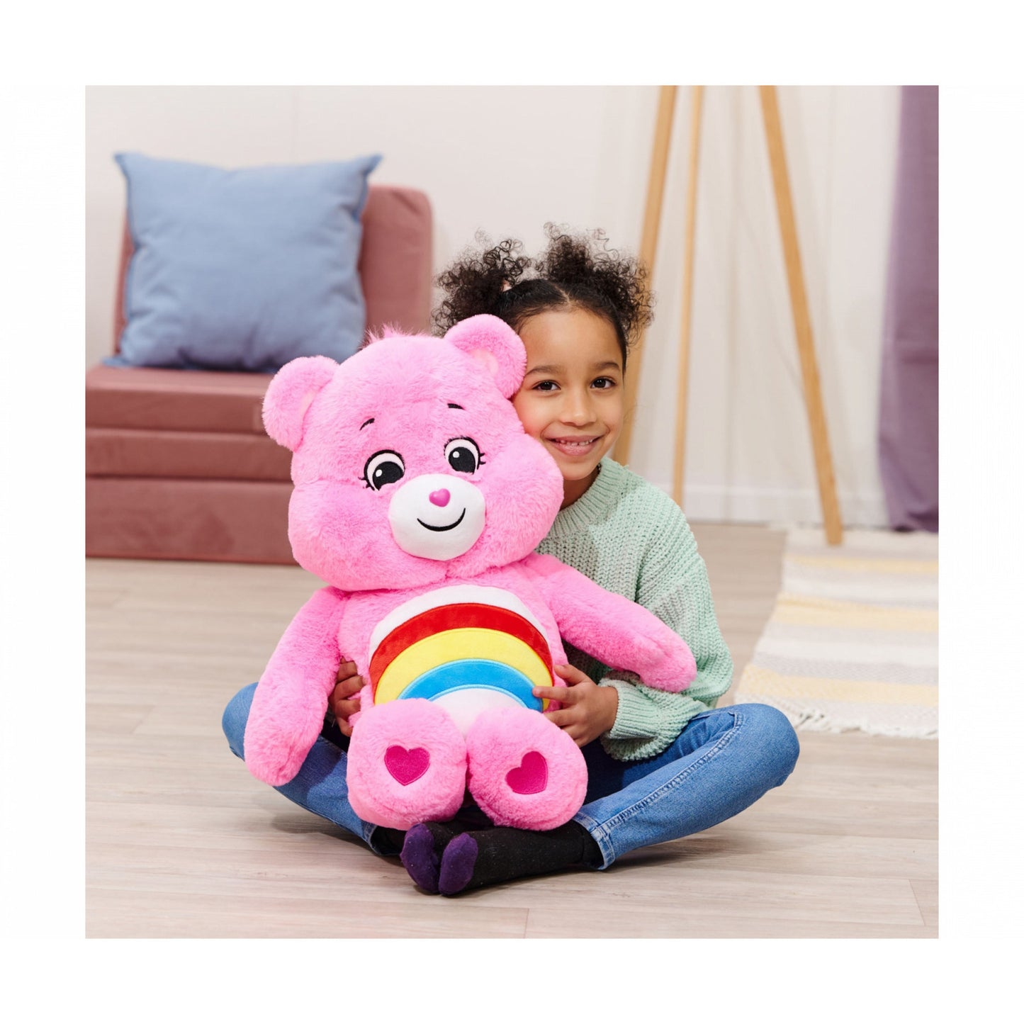 Care Bears - Hurrabärchi 60 cm, Kuscheltier