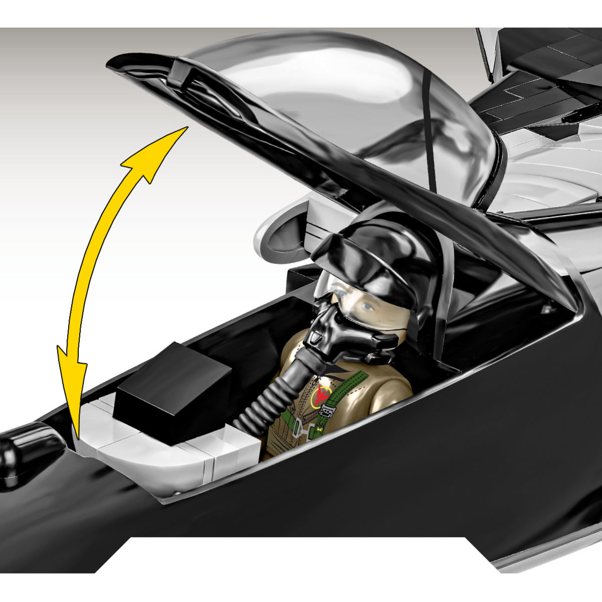 Top Gun Maverick - Enemy Strike Jet, Konstruktionsspielzeug