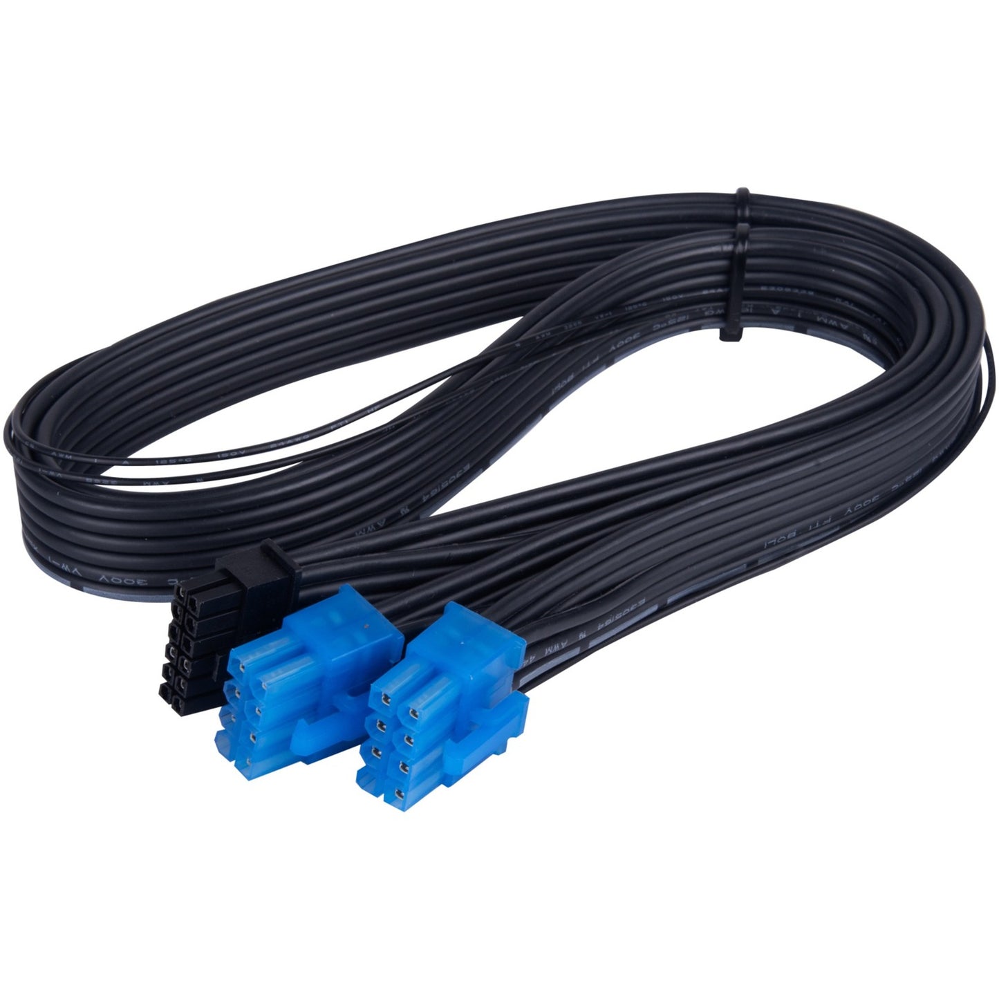 Silverstone Technology 12VHPWR PCIe Adapter Kabel SST-PP14-PCIE (schwarz, 0,55 Meter)