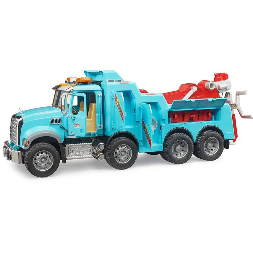 MACK Granite Berge- und Abschlepp-LKW mit Licht- + Sound-Modul, Modellfahrzeug