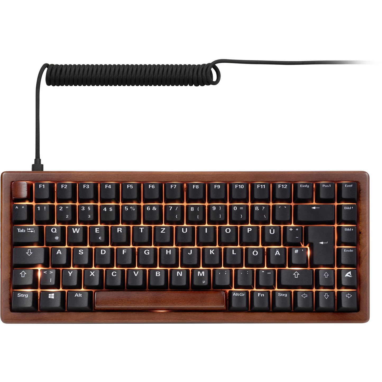 SKILLER SGK50 S3 Wood PBT, Gaming-Tastatur