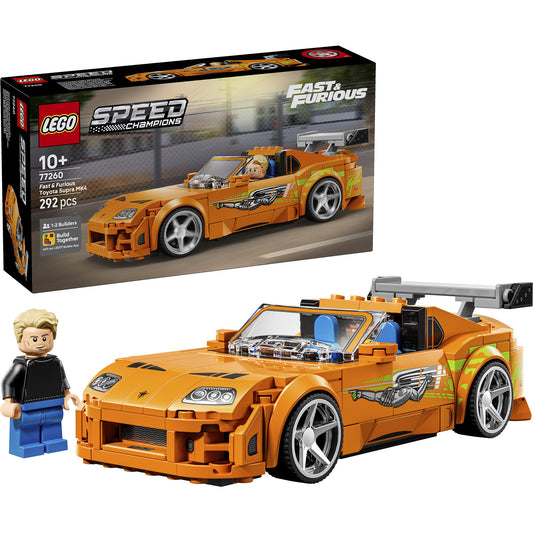 77260 Speed Champions The Fast and The Furious Toyota Supra MK4, Konstruktionsspielzeug