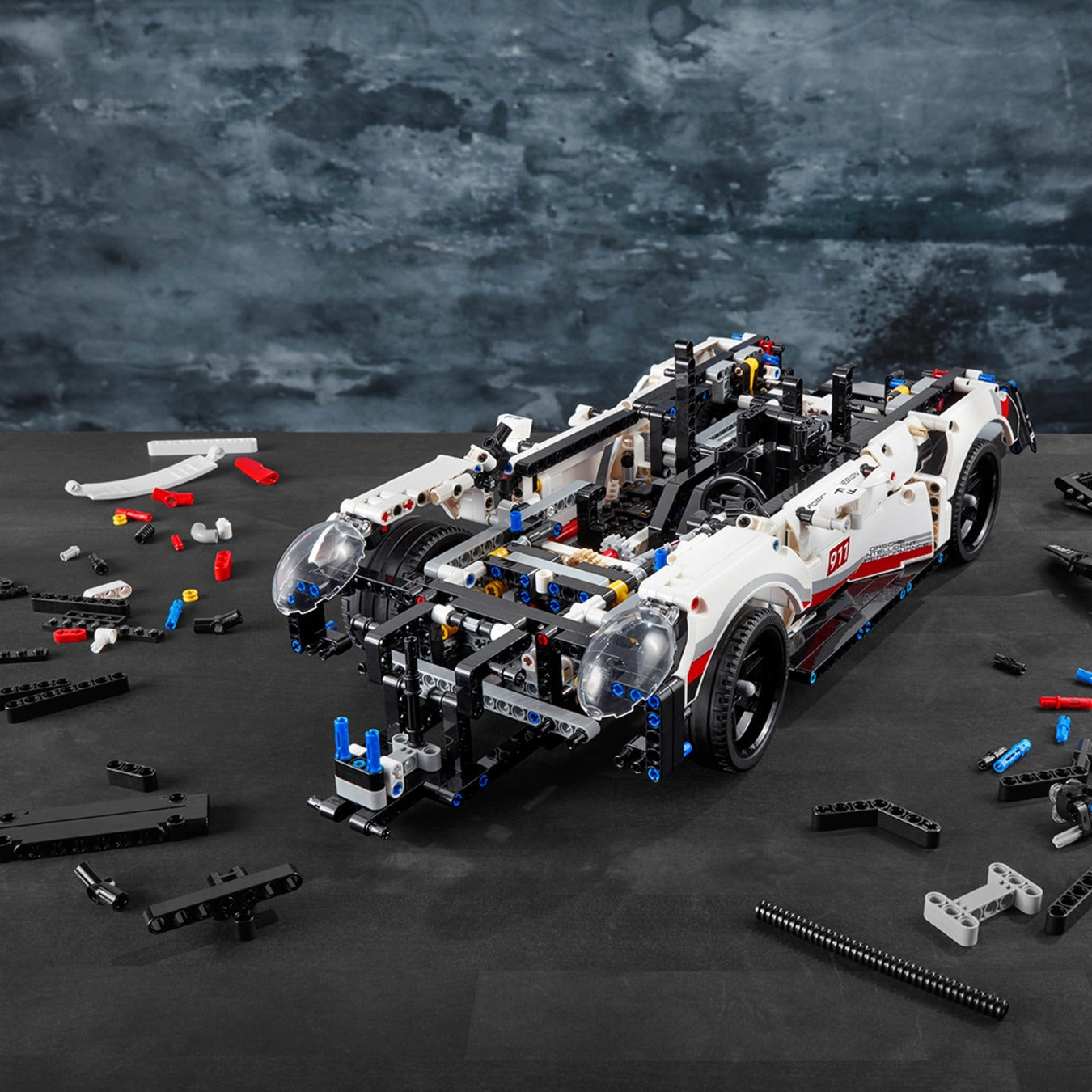 LEGO 42096 Technic Porsche 911 RSR, Konstruktionsspielzeug