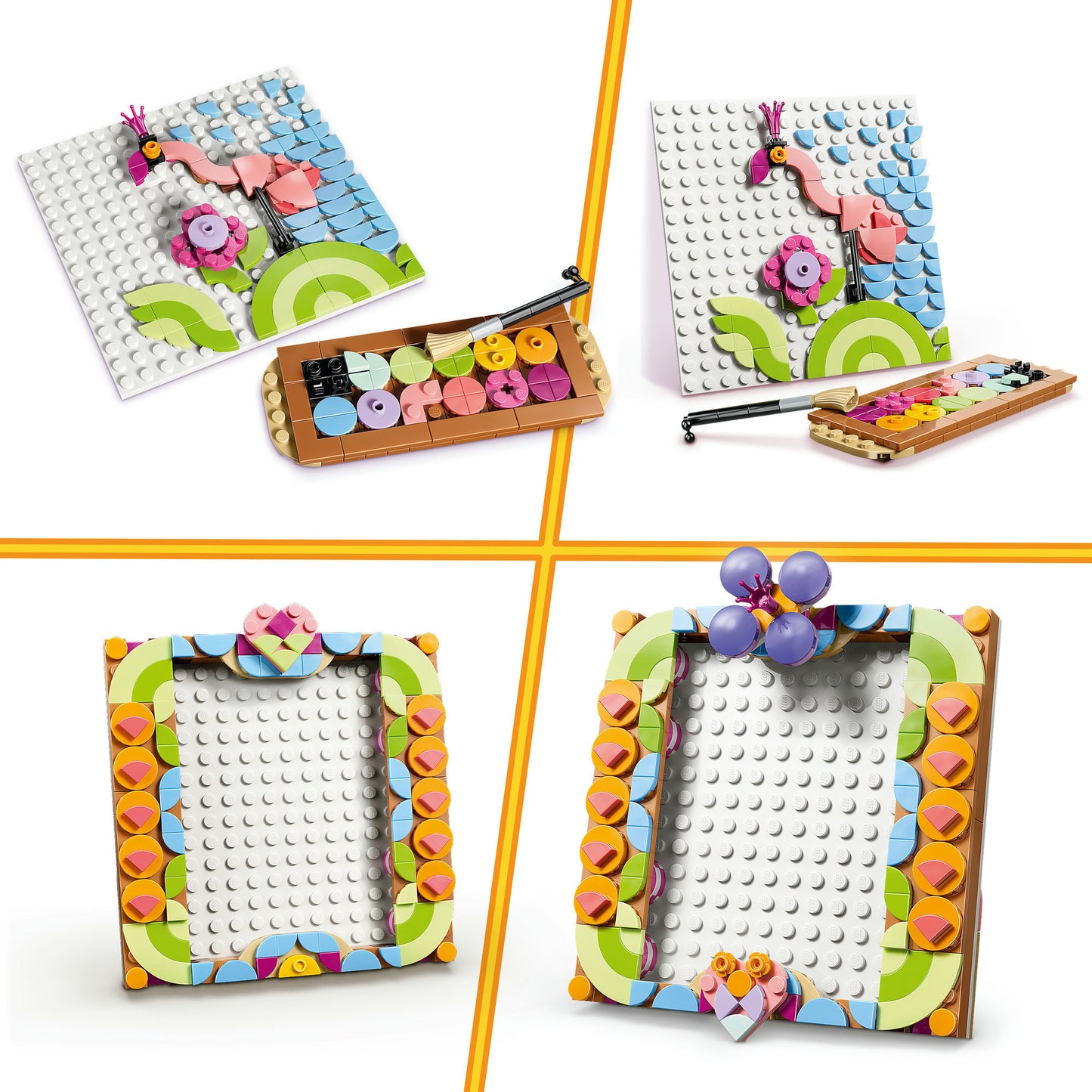31390 Creator 3-in-1 Deko-Blumengemälde, Konstruktionsspielzeug