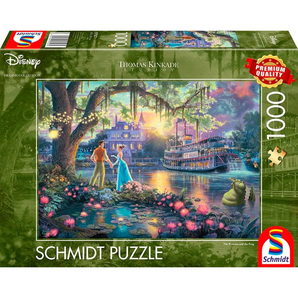 Schmidt Spiele Thomas Kinkade Studios: Disney Dreams Collection - Die Prinzessin und der Frosch (1000 Teile)