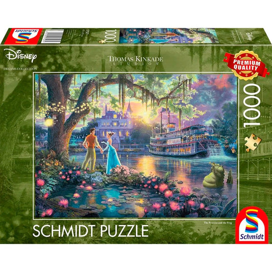 Schmidt Spiele Thomas Kinkade Studios: Disney Dreams Collection - Die Prinzessin und der Frosch (1000 Teile)