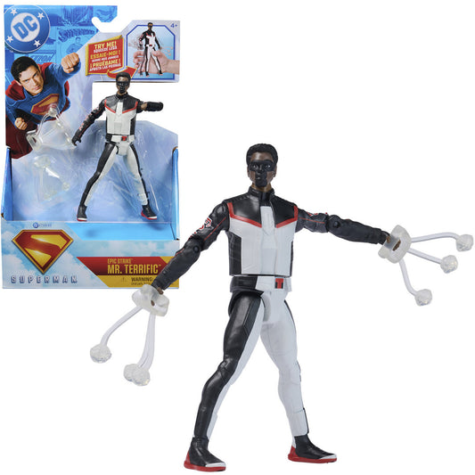 Superman - 15 cm Mr.Terrific Deluxe Action-Figur, Spielfigur