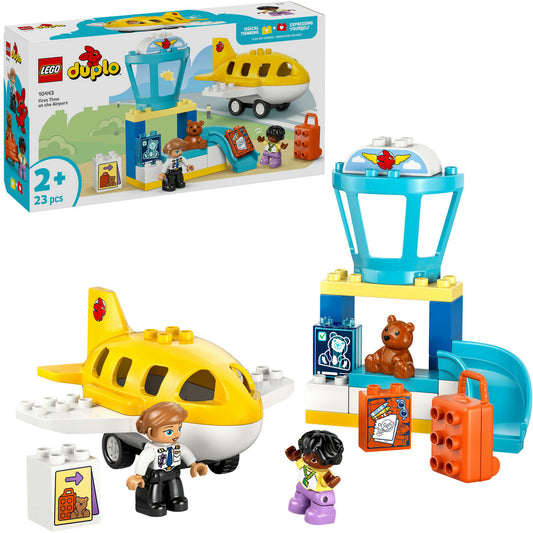 10443 DUPLO Town Erster Besuch im Flughafen, Konstruktionsspielzeug