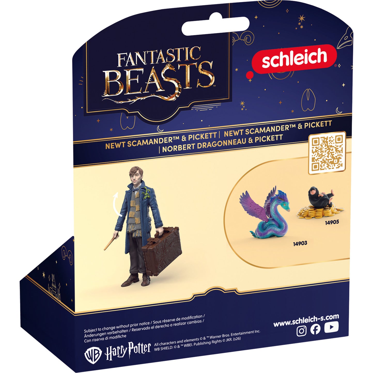 Wizarding World Fantastic Beasts Newt Scamander & Pickett, Spielfigur