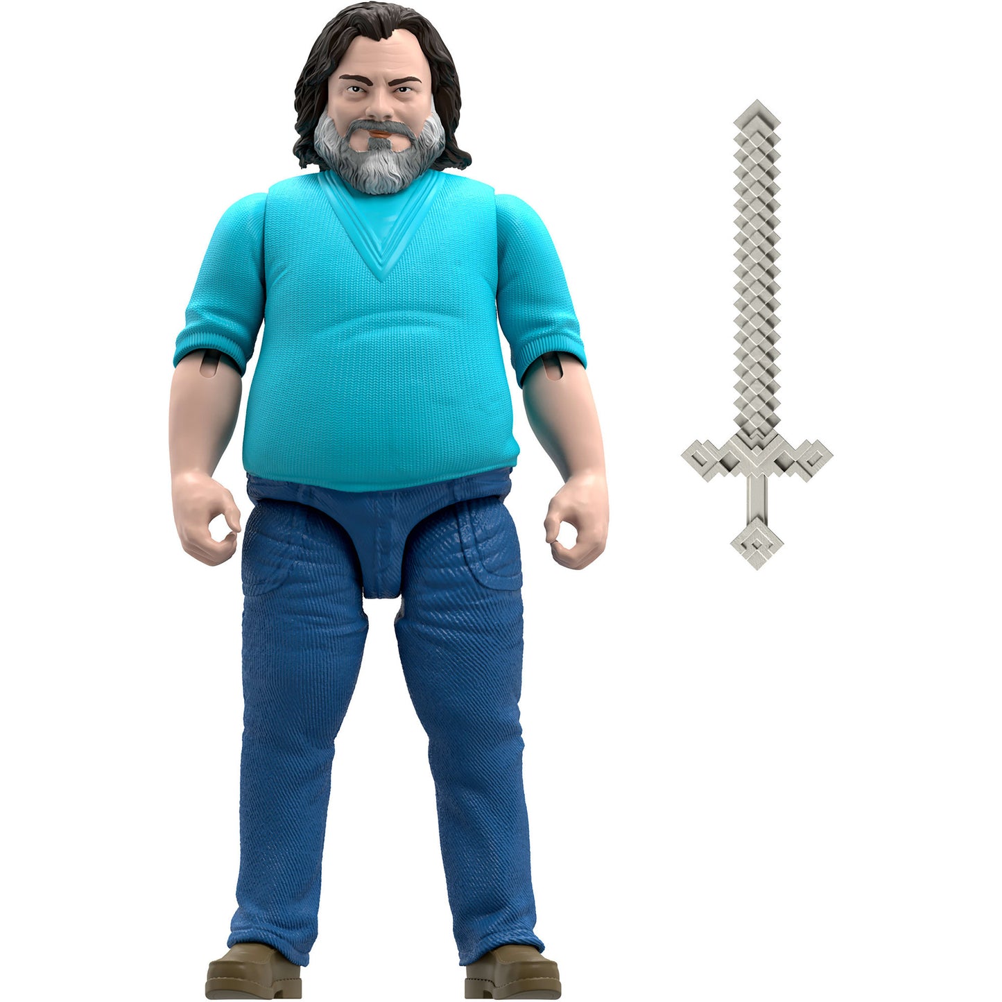 Minecraft Movie grosse Steve-Actionfigur, Spielfigur