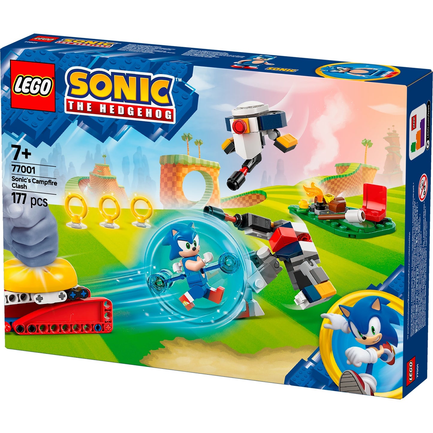 LEGO 77001 Sonic the Hedgehog Sonics Showdown am Lagerfeuer