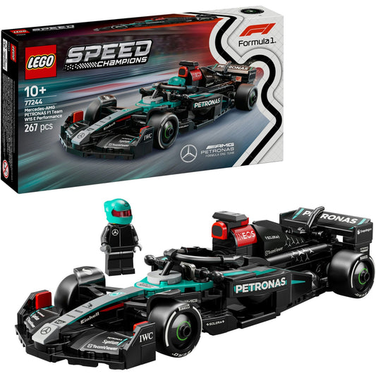 77244 Speed Champions Mercedes-AMG F1 W15 Rennauto, Konstruktionsspielzeug