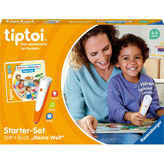 Ravensburger tiptoi Starter-Set: Suchen und Entdecken - Meine Welt (Stift und Bilderbuch)