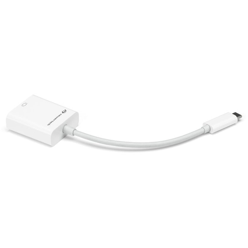 OWC USB Adapter, USB-C Stecker > DisplayPort Buchse (weiss, 11cm)