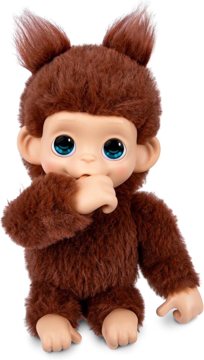 Little Live Pets - My Baby Monkey Minis Brown Cherri, Kuscheltier