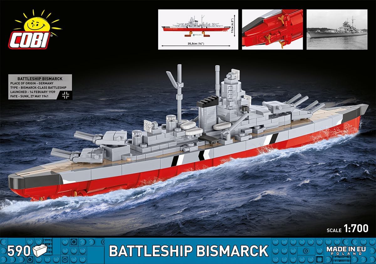 Battleship Bismarck, Konstruktionsspielzeug