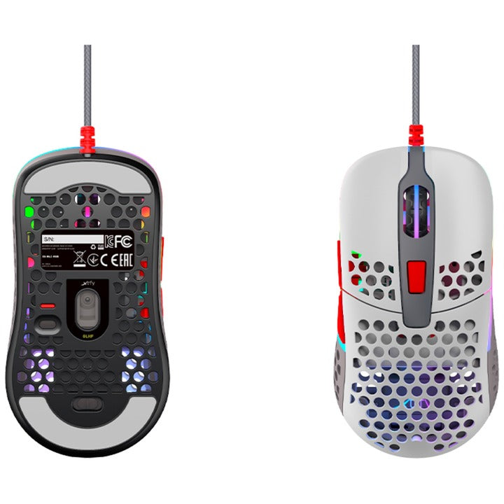 Cherry Xtrfy M42 RGB (grau/rot)