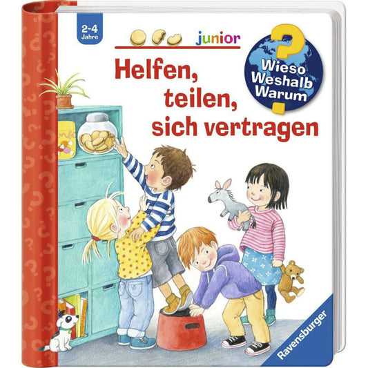 Wieso, Weshalb, Warum? junior Band 66 - Helfen, teilen, sich vertragen, Lernbuch