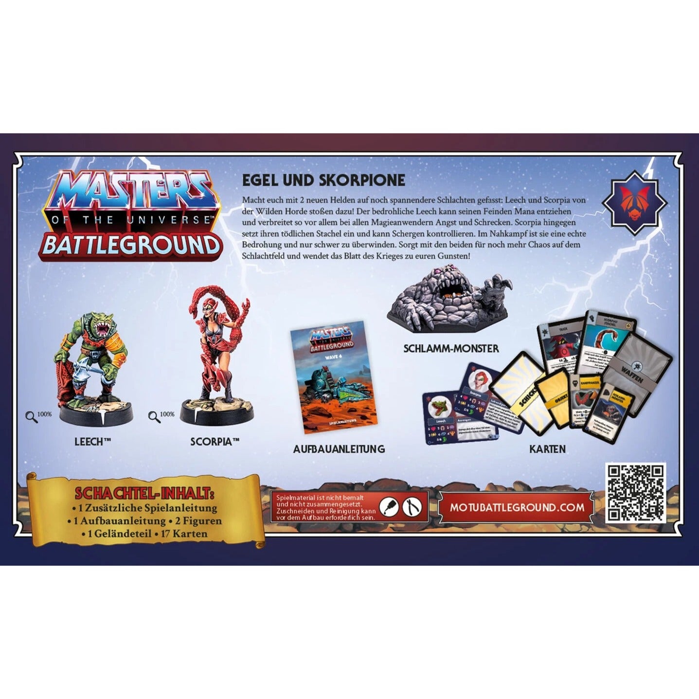 Asmodee Masters of the Universe: Battleground Wave 6 - Evil Horde Faction, Brettspiel