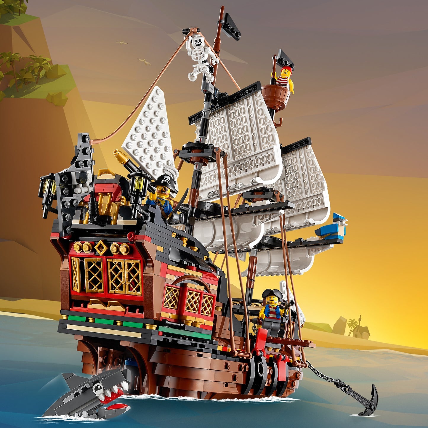 LEGO 31109 Creator Piratenschiff, Konstruktionsspielzeug