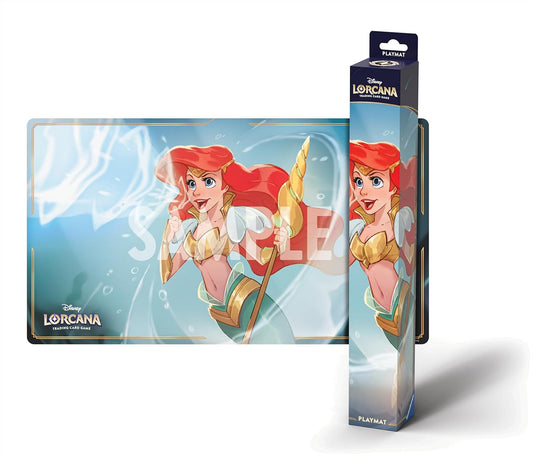 Disney Lorcana TCG: Winterzauber - Spielmatte Arielle, Sammelkarten