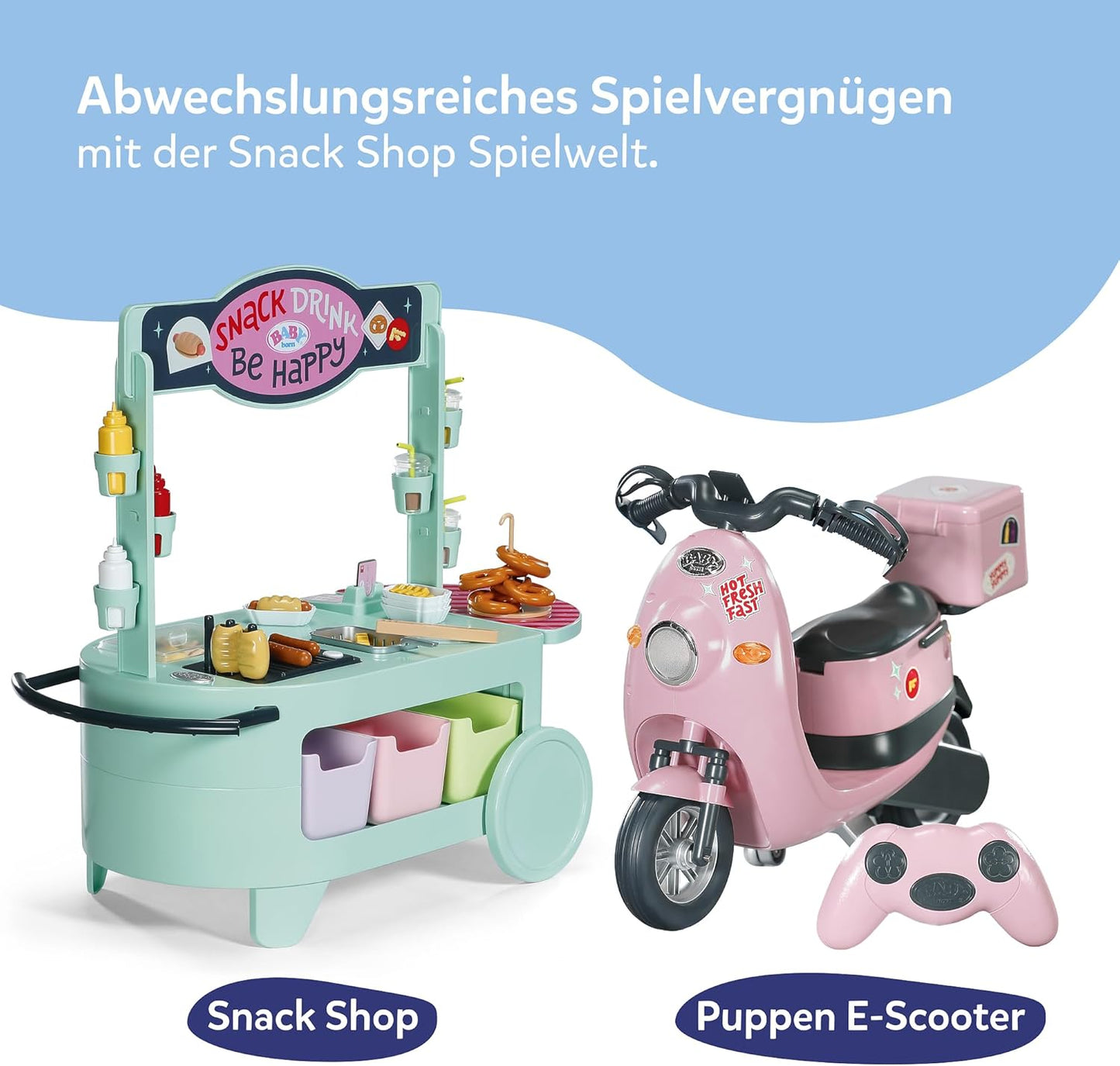 BABY born Snack Shop Outfit 43cm, Puppenzubehör