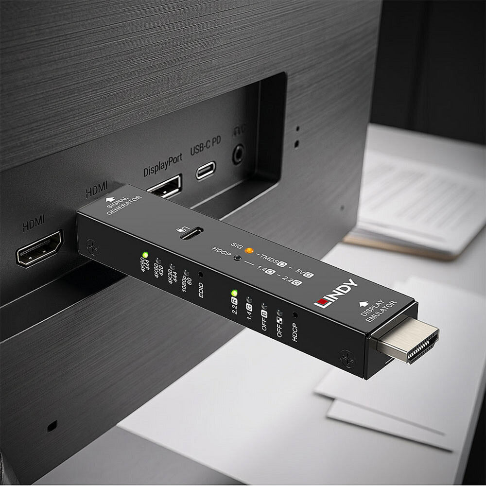 HDMI 4K60 Signalgenerator und Display-Emulator, Adapter