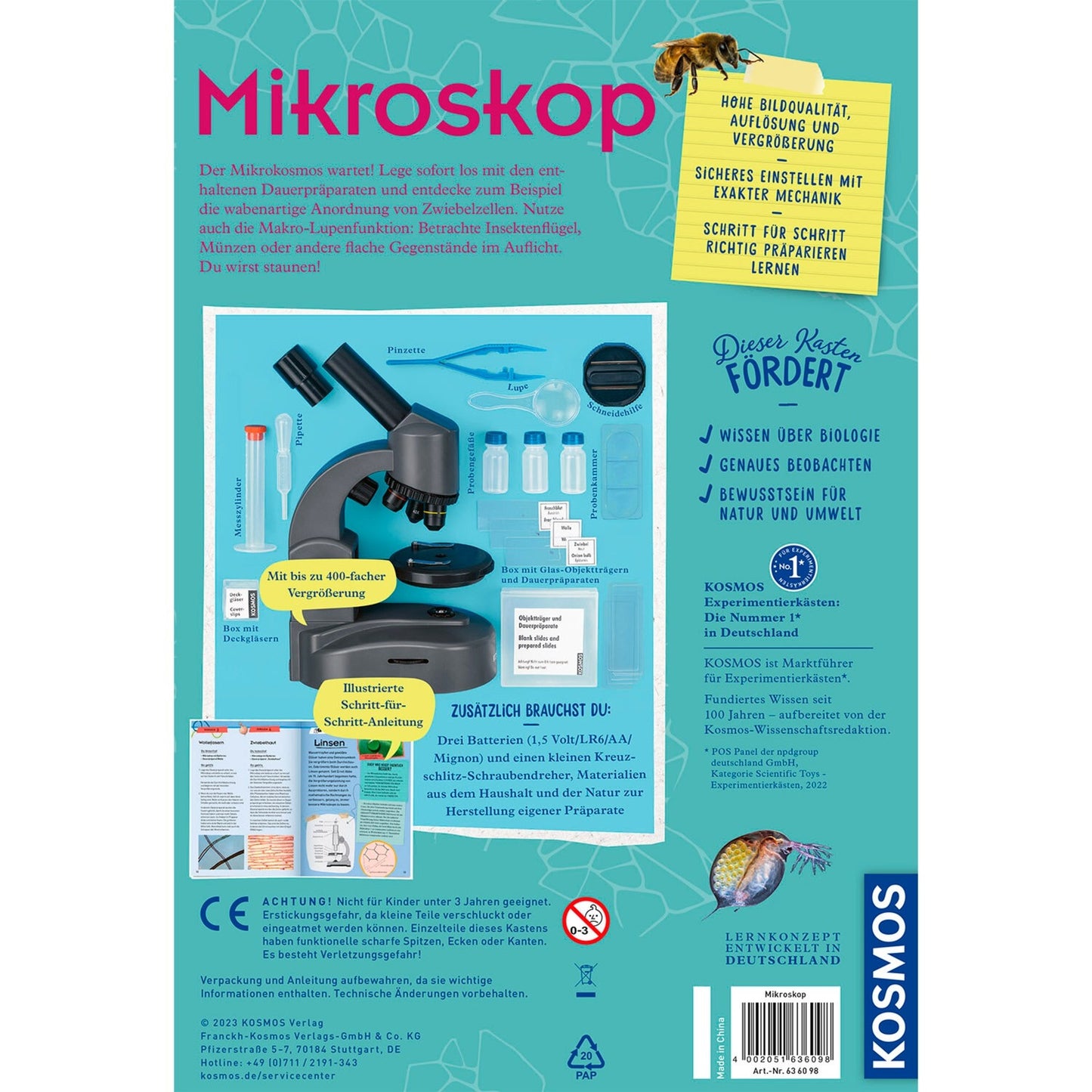 Mikroskop, Experimentierkasten