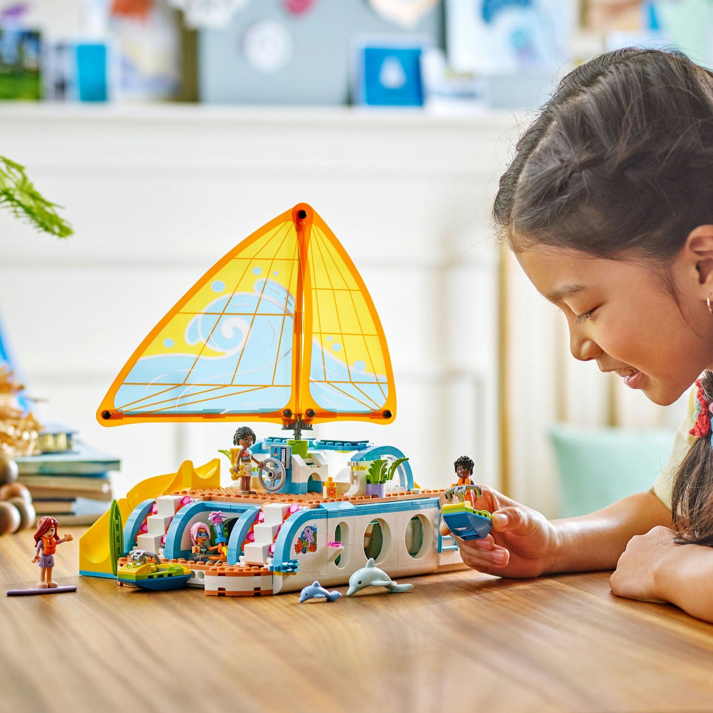42664 Friends Segelabenteuer, Konstruktionsspielzeug