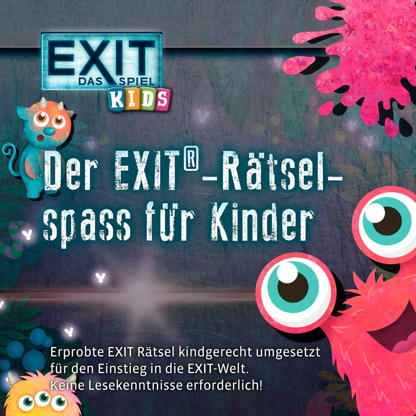 KOSMOS EXIT - Das Spiel Kids: Monstermäßiger Rätselspaß, Partyspiel