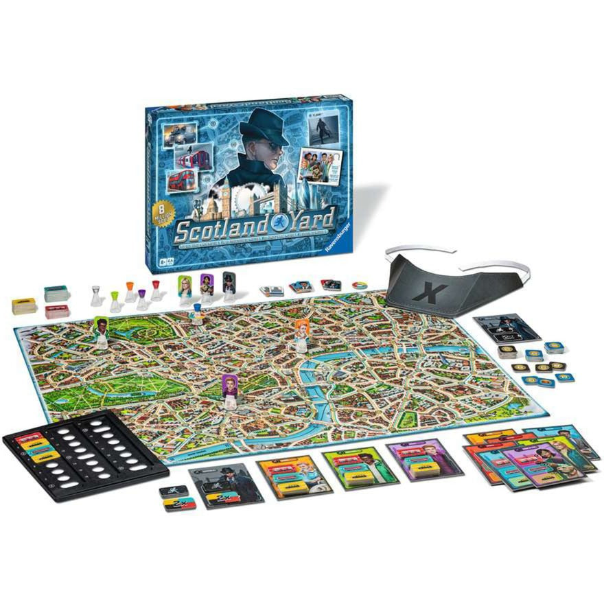 Ravensburger Scotland Yard (neue Auflage), Brettspiel