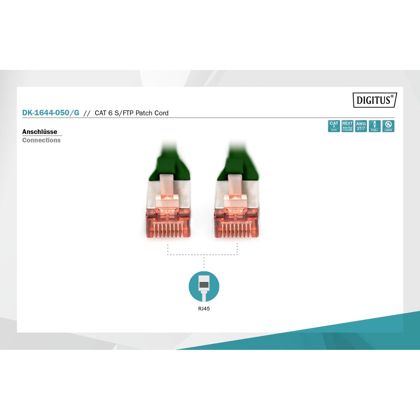 Patchkabel CAT 6 S/FTP 5m